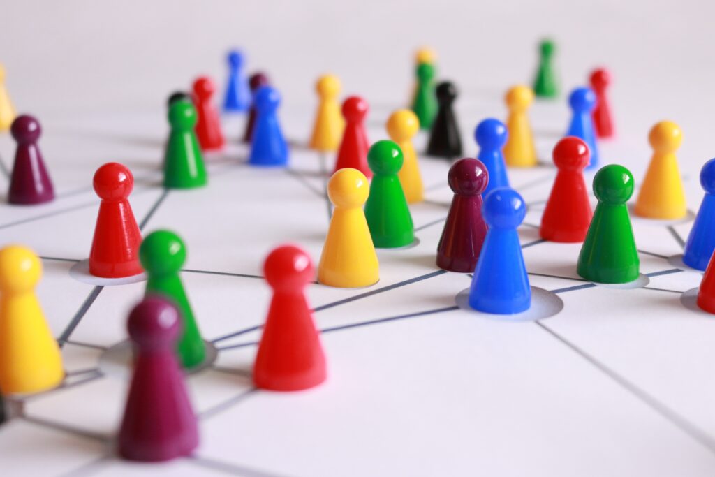 toont het idee van event gamification