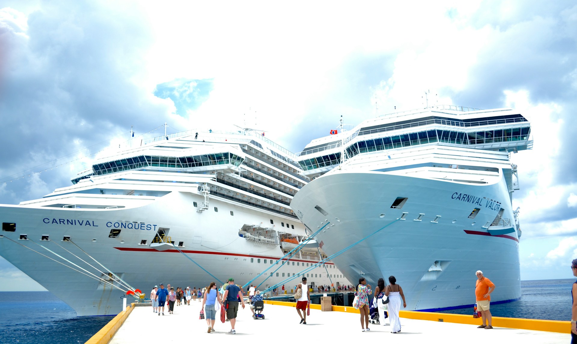 Docked cruises
