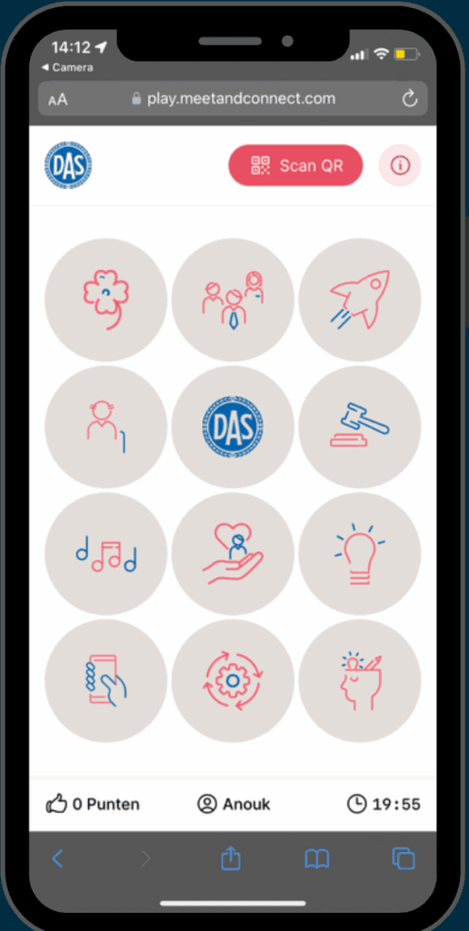 Meet & Connect - Onboarding game DAS